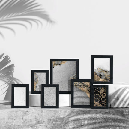 Set of 7 picture frames