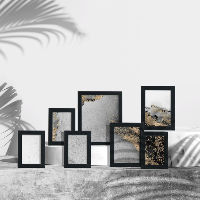 Set of 7 picture frames