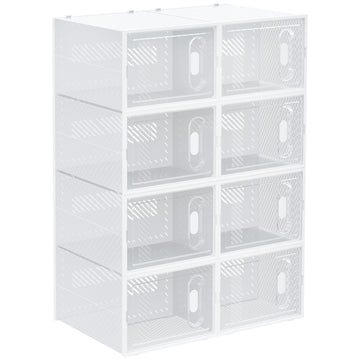 Shoe box set with magnetic doors, fits up to size 45