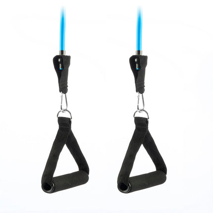 Set of Resistance Bands with Accessories and Exercise Guide Tribainer InnovaGoods (pack of 3)