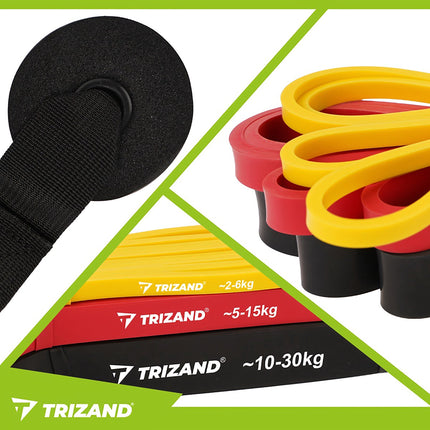 Set of exercise bands - 3 pcs. 25879