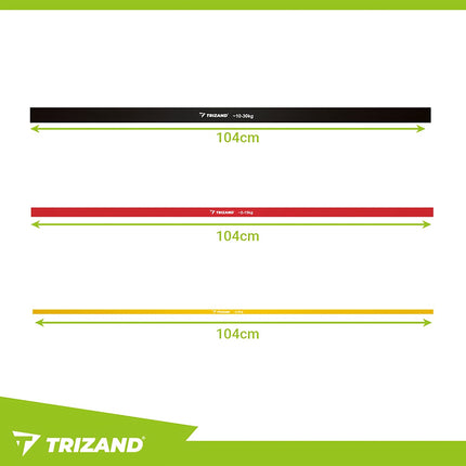 Set of exercise bands - 3 pcs. 25879