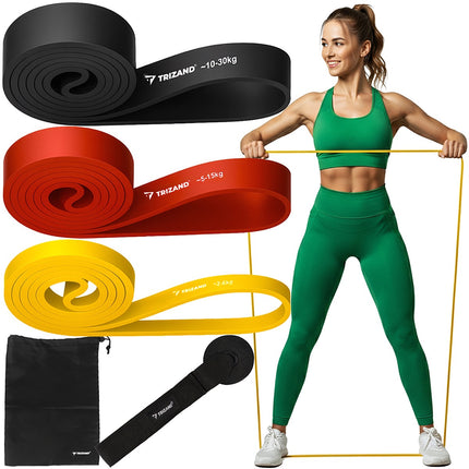 Set of exercise bands - 3 pcs. 25879