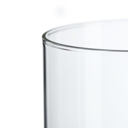 Set of glass vases