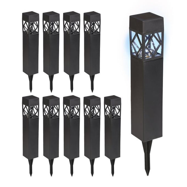 Set of solar lamps