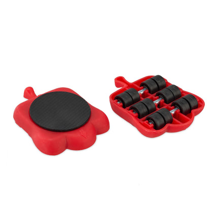 Set with furniture lifter and furniture trolley