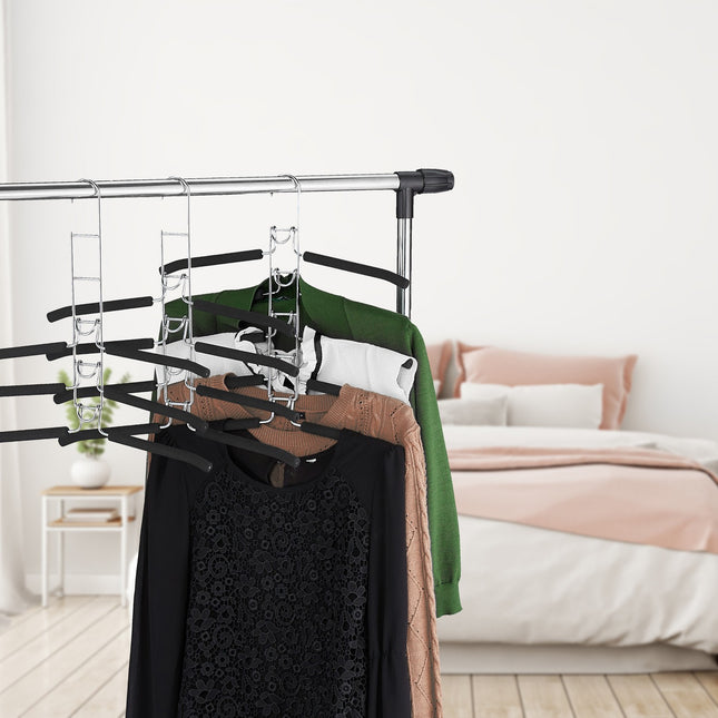 Several clothes hangers 5-pack