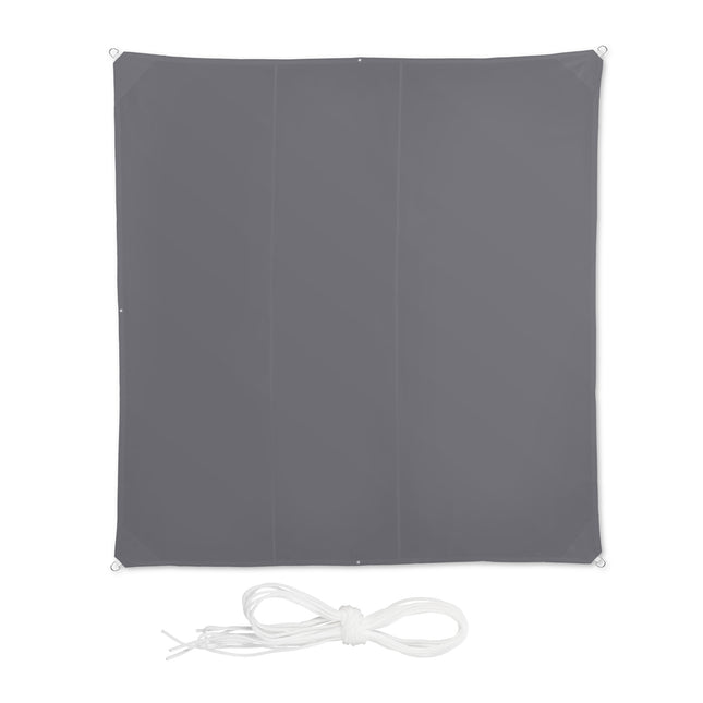 Shade Sail, Grey, UV Protection, Water-Repellent