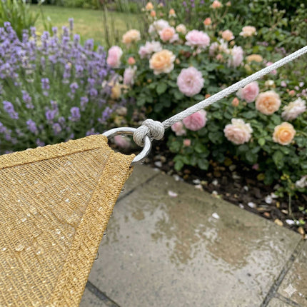 Shade Sail With Eyelets – Breathable HDPE Sun Canopy
