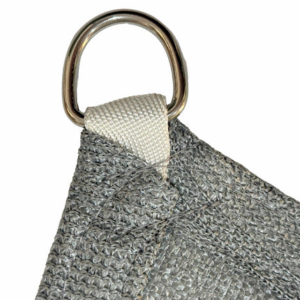 Shade Sail With Eyelets, Breathable HDPE Sun Shade