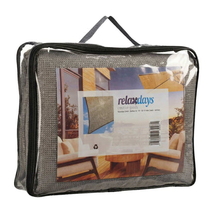 Shade Sail With Eyelets, Breathable HDPE, Tension Ropes