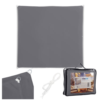 Shade Sail With Eyelets – Water-Repellent Polyester