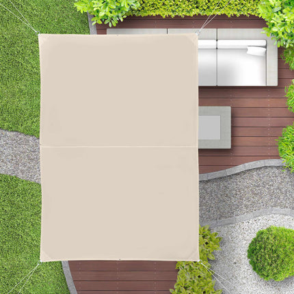 Shade Sail With Eyelets – Water-Repellent Polyester
