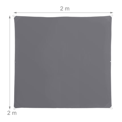 Shade Sail With Eyelets – Water-Repellent Polyester