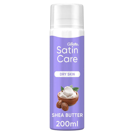 Shaving Gel for Women, Shea Butter, Dry Skin, 200ml
