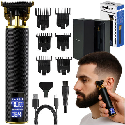 Shaving Razor and Trimmer – Dual Function, Stainless Steel