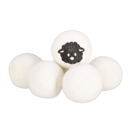 Sheep wool drying balls set of 8