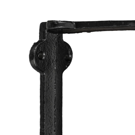 Shelf Brackets, Chain Design, Cast Iron, Set of 4