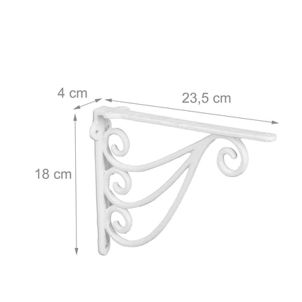 Shelf angle set of 2 ornaments