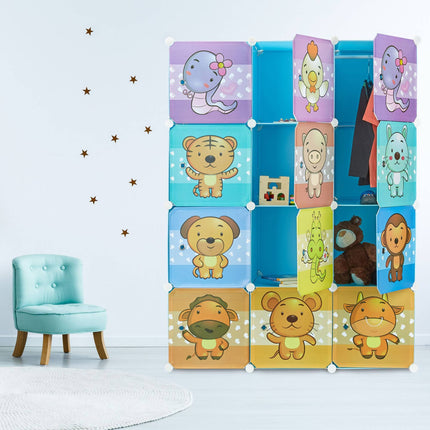 Shelf for children's room with motif