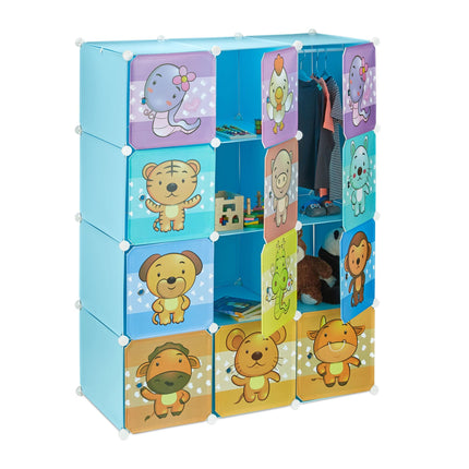 Shelf for children's room with motif