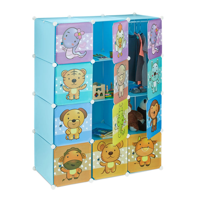 Shelf for children's room with motif