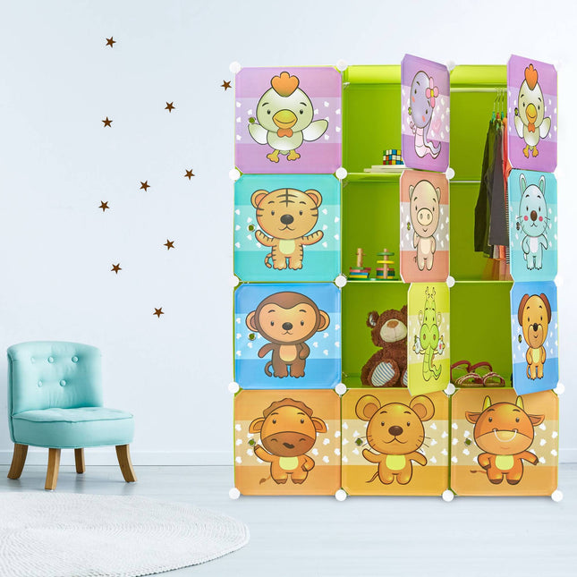Shelf for children's room with motif