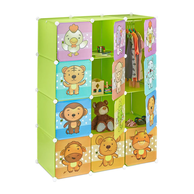 Shelf for children's room with motif