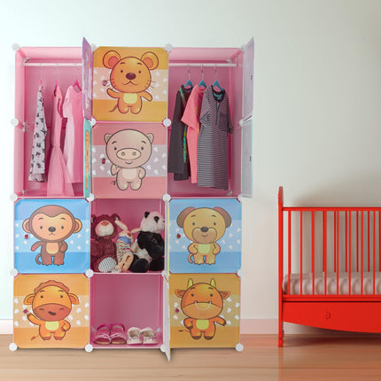 Shelf for children's room with motif
