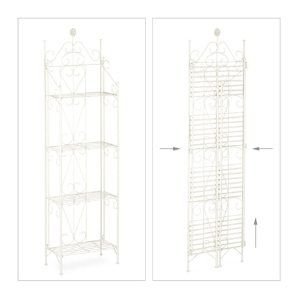 Shelf for plants Metal 4 Shelves