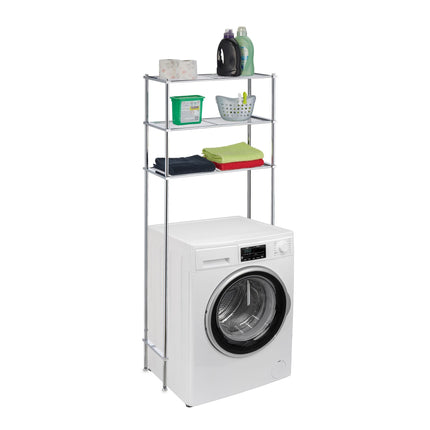 Shelf for washing machine in metal