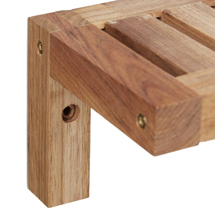 Shelf in walnut
