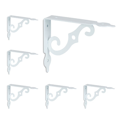Shelf support set of 6