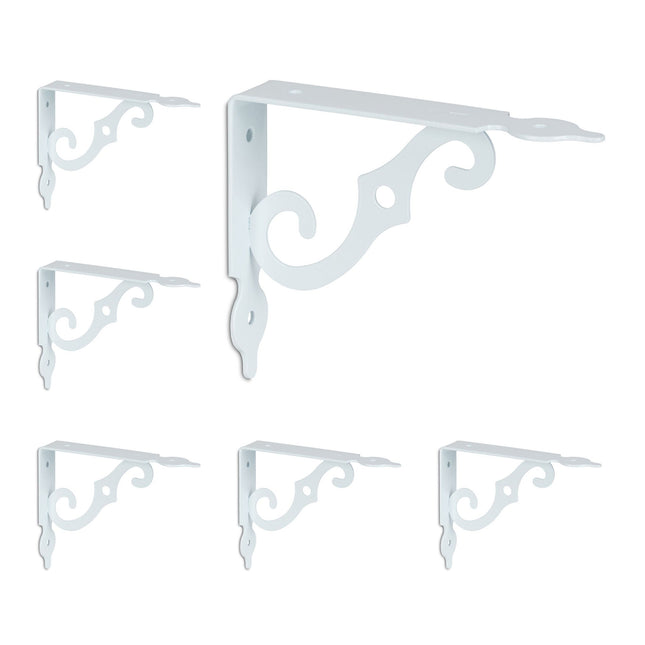 Shelf support set of 6