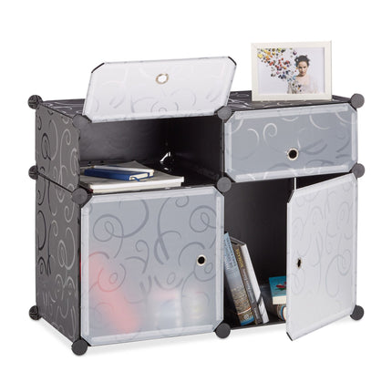 Shelf system 4 compartments