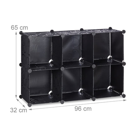 Shelf system 6 compartments
