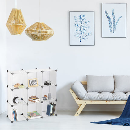 Shelf system 9 compartments