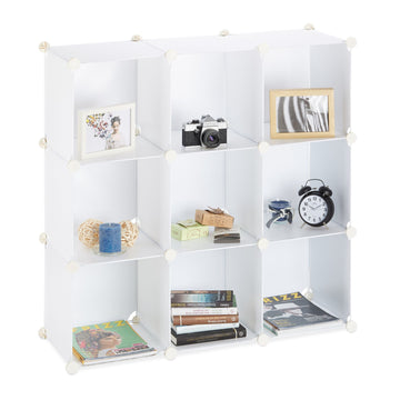 Shelf system 9 compartments
