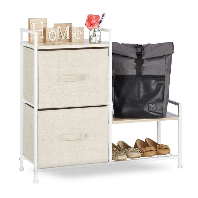 Shelf system different variants beige