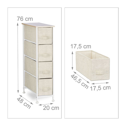 Shelf system different variants beige