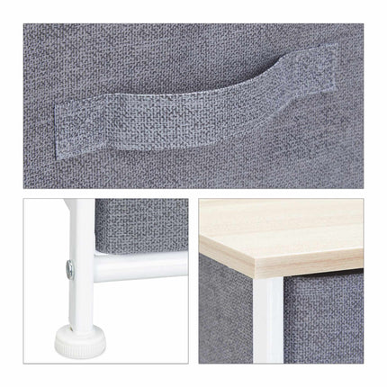 Shelf system different versions gray