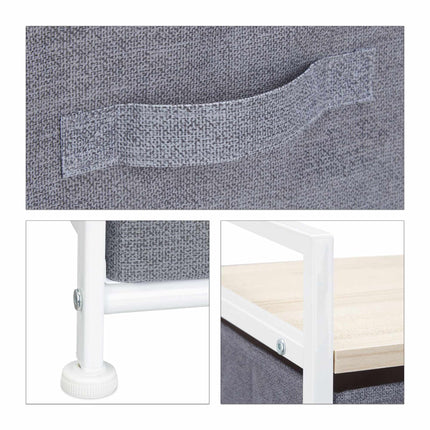 Shelf system different versions gray