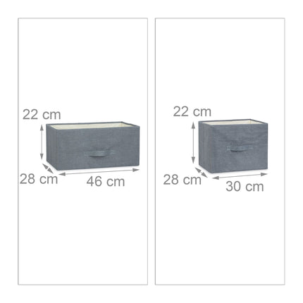 Shelf system different versions gray