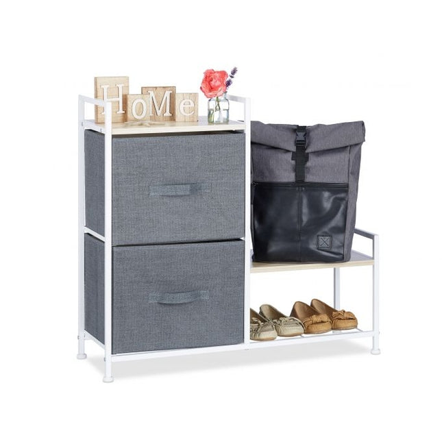 Shelf system different versions gray
