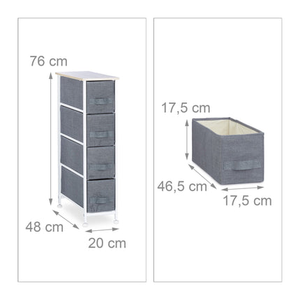 Shelf system different versions gray