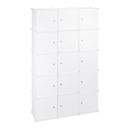 Shelf system wardrobe 11 compartments