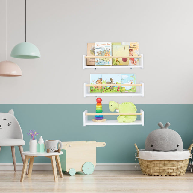 Shelf walls for children, 3-pack