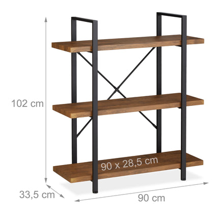 Shelf with 3 shelves