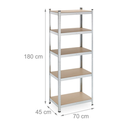 Shelves for heavy loads, 2 pcs