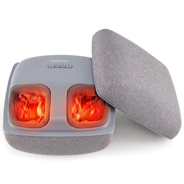 Shiatsu Foot Massager with Heat & 3-Level Kneading